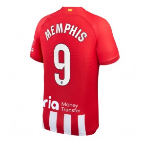 Atletico Madrid Memphis Depay #9 Domaci Dres 2023-24 Kratak Rukavima